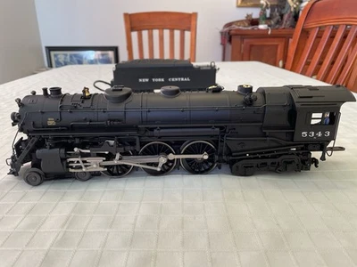 K-line Diecast NYC J1e 4-6-4 Hudson #5343 & Tender with Signal Sounds - Image 1 of 4
