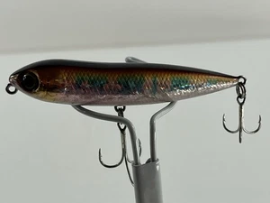 Owner Cultiva Zip'n Ziggy Topwater Bait 3.25" Fishing Lure Minnow Glass Eyes - Picture 1 of 16