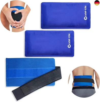 WORLDBIO WORLD-BIO Kühlpads Gel Eisbeutel, Wiederverwendbare Große Kühlkissen Kü