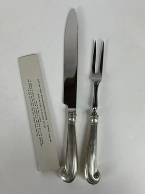 Juego de tallas asadas Stieff Williamsburg Queen Anne de plata esterlina vintage Foto 1 de 4