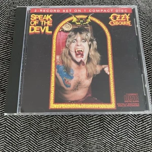 OZZY OSBOURNE SPEAK OF THE DEVIL CD ZK 38350 ORIGINAL PRESS JET RECORDS - Imagen 1 de 5