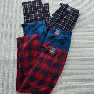 Bundle lot 3 New large St. John's Microfleece Pajama Pants inseam 31 waist 34 - Picture 1 of 6