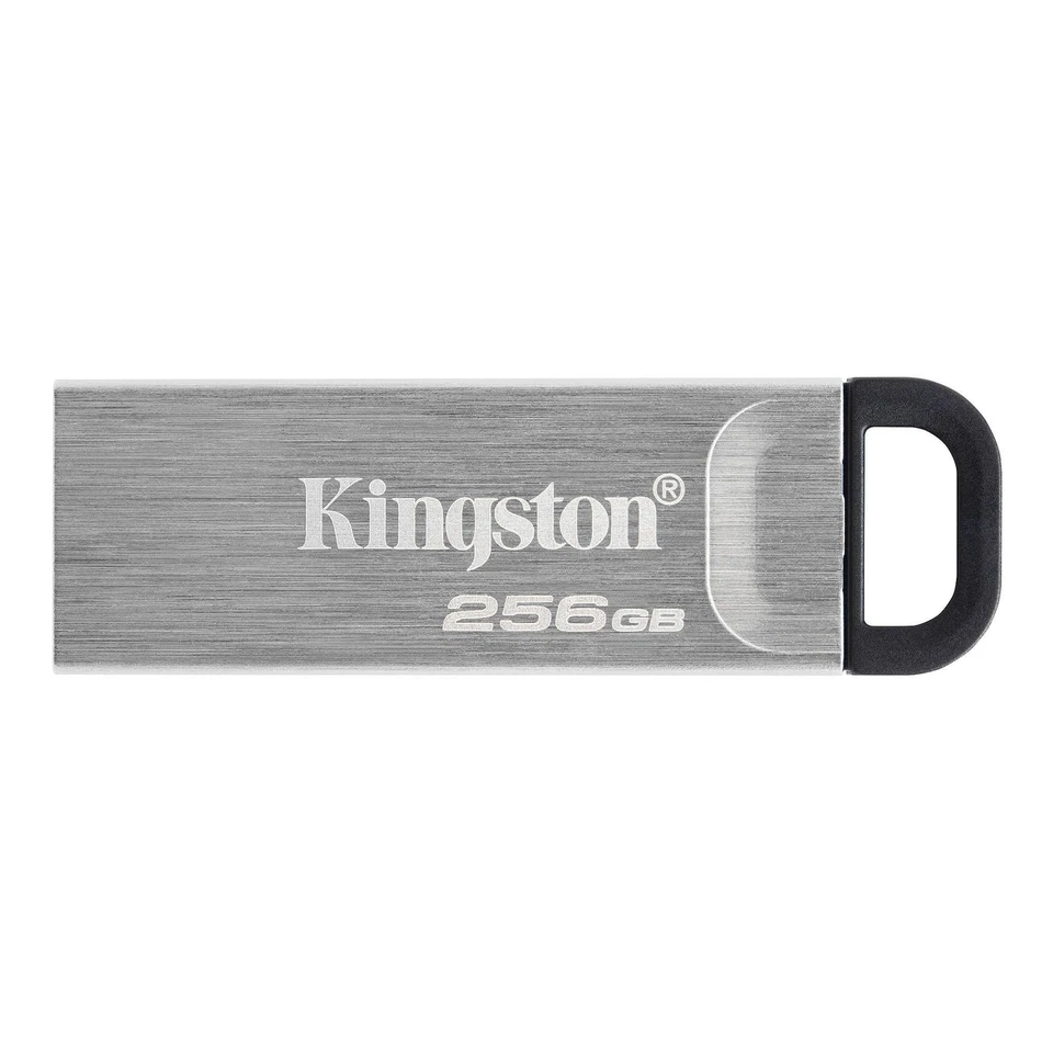 256GB Kingston Data Traveler Kyson USB3.2 Tipo-A Flash Drive - Argento - Immagine 1 di 1