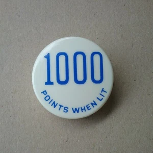 Gottlieb pinball 1000 points when lit pop bumper cap A-11826-B - Picture 1 of 2