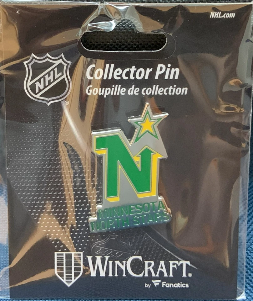 MINNESOTA NORTH STARS LOGO COLLECTOR PIN NEW WINCRAFT - Image 1 of 1