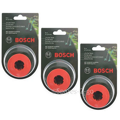 BOSCH Strimmer Grass Trimmer Spool Pro Feed Tap ART 23F 23G 23GF 23GFS GFSV 24m - Image 1 of 2