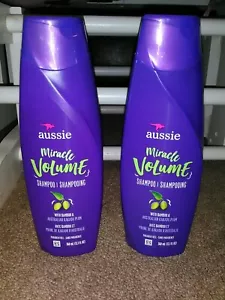 (2) Aussie Shampoo Miracle Volume Shampoo * 12.1 FL. Oz. Per - Picture 1 of 3