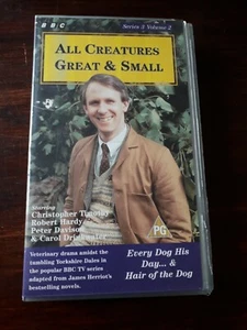 ALL CREATURES GREAT & SMALL : SERIES 3 VOL 2 : EVERY DOG HAS HIS DAY.. -VHS TAPE - Picture 1 of 5