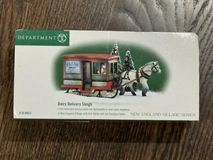 Retired Department 56 New England Village Accessory Dairy Delivery Sleigh 56622 - Picture 1 of 3