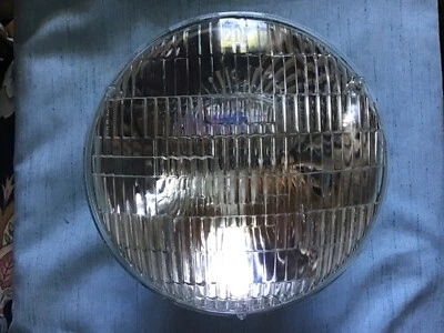 Military 24 Volt Headlight 7 inch Sealed Beam, Wagner Mfg - Image 1 of 4