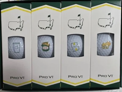 Pelotas de golf Augusta Masters 2025 concesiones - Pro V1 - 1 docena Foto 1 de 4
