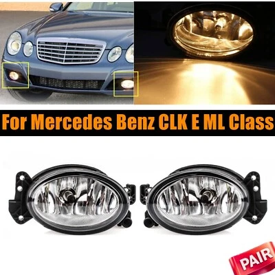 Par de luces antiniebla delanteras para Mercedes Benz CLK E ML Clase Derecha + Derecha Foto 1 de 4