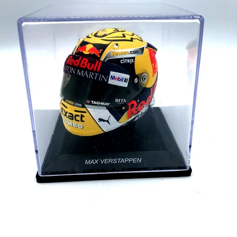 Max Verstappen Mini Helmet Austrian Grand Prix 2018 1/5 F1 In Clear Box Cover