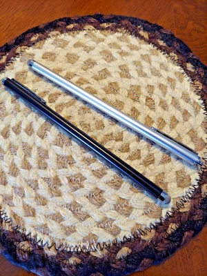 (2) Univ. Malla metálica 7 pulgadas Lápiz óptico táctil capacitivo para teléfono tableta computadora portátil Foto 1 de 4