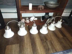 bathroom wall lighting fixtures 3 light Set Of 2  - Picture 1 of 2