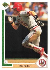 1991 Upper Deck Baseball Rex Hudler St. Louis Cardinals #482