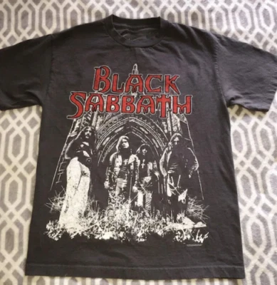 Camiseta Black Sabbath Tour 1975 Vintage Rock Nueva Para Hombre Unisex 1T607 Foto 1 de 3