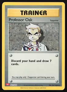 Professor Oak - CLC - 023/034 - Holo - Juego de Cartas Coleccionables Pokémon Clásico - Imagen 1 de 2