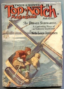 PULP: Top-Notch Pulp February 15 1927- Pirate Submarine FN- - Picture 1 of 1