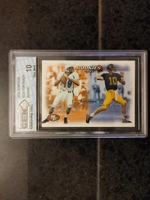 Tom Brady/Carmazzi 2000🔥 RC.  GEMA 10.  SKYBOX DOMINATION. #234 HOF 🐐  Foto 1 de 3