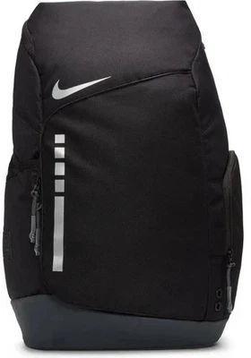 Nike Men's Hoops Elite Backpack, Black Anthracite and Metallic Silver FAST SHIP - Image 1 of 4