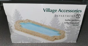 Department 56 Tudor Gardens Reflecting Pool Accessory Sealed - Picture 1 of 1