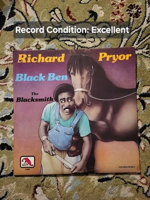 RICHARD PRYOR Black Ben The Blacksmith - COMEDY - 1978 Vinyl - A 200 EXC LP - Image 1 of 4