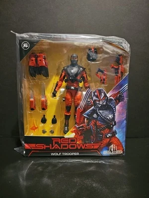 Skeletron Red Shadows WOLF Trooper 6” nuevo sellado escala 1:12 Foto 1 de 4