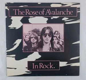 💿Rose of Avalanche: In Rock 1988 Restless 72284-1 12" Vinyl LP Record Album - Picture 1 of 14