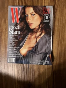 *HTF W Magazine Frock Stars Gisele Bündchen May 1999 LIKE NEW - Picture 1 of 23