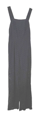 Mono MNG by Mango Negro Ojales Algodón Pierna Ancha - Talla Pequeña Coastal Resort Foto 1 de 4