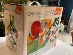 Q-BA-MAZE 2.0 Mega Stunt Set COMPLETE w/ extra action pieces! Super FUN maker!! - Picture 1 of 24