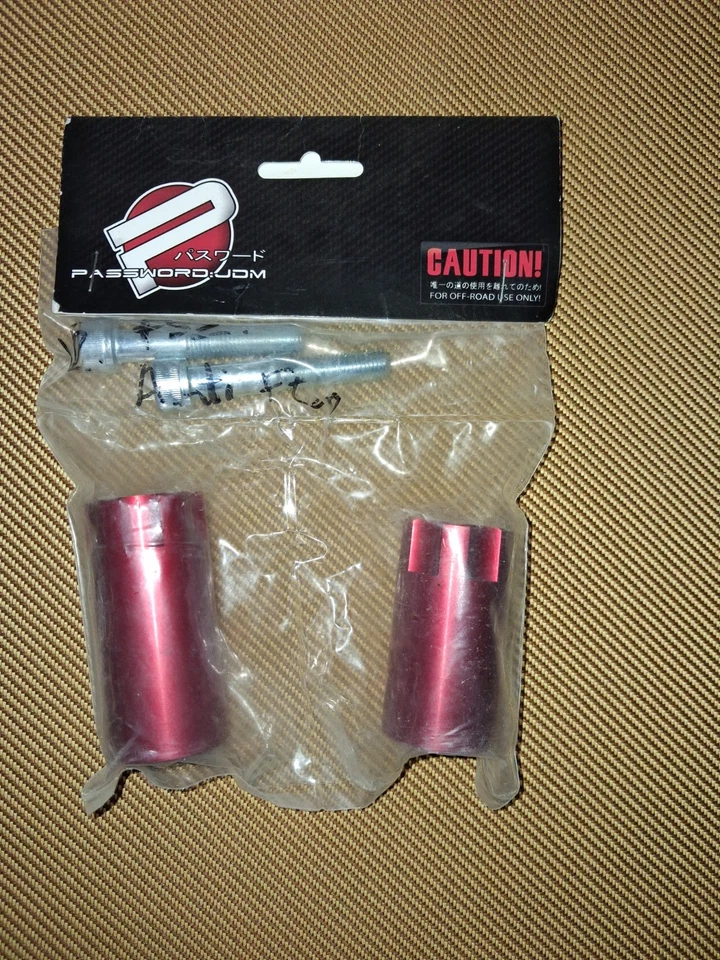 Подножки Password Jdm Honda Ruckus 6 Shooter Style красные анодированный алюминий  - Изображение 1 из 2