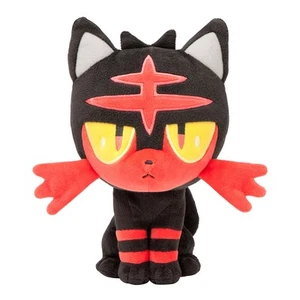 Peluche Pokemon Centro Originale Litten 21x17x16cm Nuovo Giappone - Foto 1 di 2