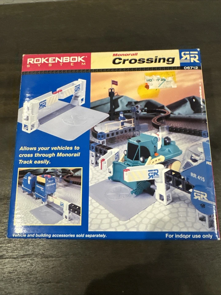 Monorail Crossing Set #06712 Rokenbok System Building 2001