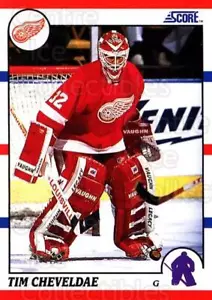 1990-91 Score USA #87 Tim Cheveldae - Picture 1 of 1