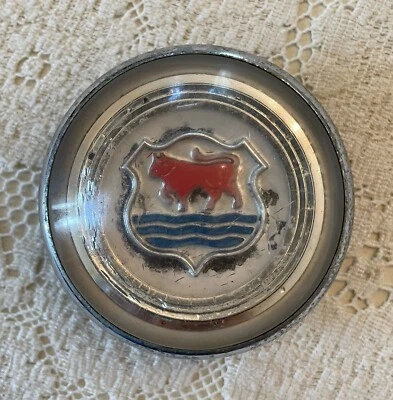 Botón de bocina Morris Minor de fábrica Foto 1 de 4