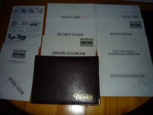 DAIMLER / JAGUAR X300 HAND BOOK PACK AND TWO DAIMLER WALLETS - Picture 1 of 1