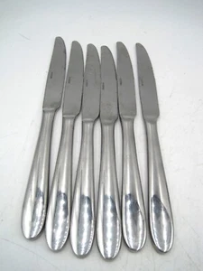 Set of 6 Oneida MOONCREST Dinner Knives Stainless Flatware - Picture 1 of 1