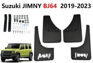 4x Front & Rear Mud Flaps Splash Guards Fender FOR 2018-2024 Suzuki Jimny - Picture 1 of 5
