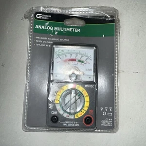 Commercial Electric M1015B Series AC/DC AutoManual Analog Multimeter 119 833 G10 - Picture 1 of 2