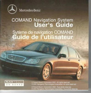 Mercedes Benz - COMAND NAVIGATION SYSTEM User's GUIDE MANUAL - Imagen 1 de 1