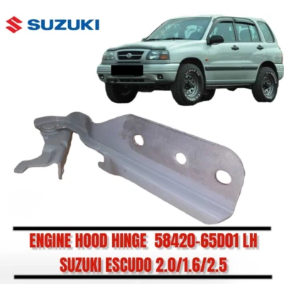 Ajuste para Suzuki Escudo Grand Vitara 1998-2006 capó delantero bisagra lado derecho Foto 1 de 4
