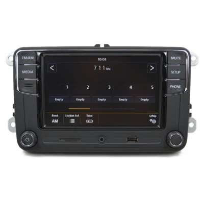 RCD330 For VW Golf Mk6 Transporter T5.1 Polo Mk5 Scirocco Mk3 CarPlay MIB Radio - Image 1 of 4