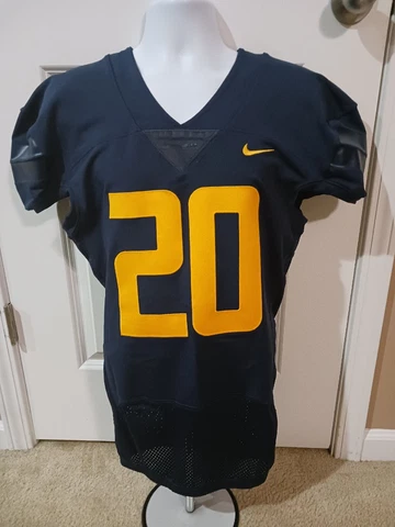 West Virginia University Mountaineers Football Jersey Sample Nwt Nike Mens Large Cover