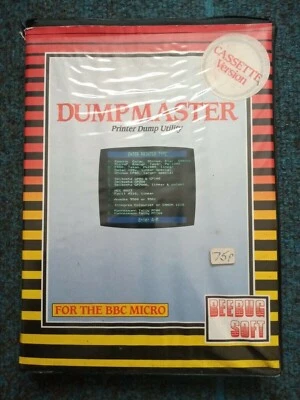 Dumpmaster printer dump utility cassette by Beebug for the BBC Micro - Image 1 of 3