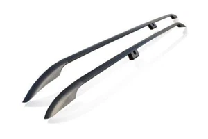 Black Roof Rails For Peugeot Partner Tepee 2016 - 2019 Van Aluminium Accessories - Picture 1 of 9