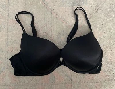 Sujetador Push Up Victoria's Secret Muy Sexy Negro Talla 36C **LEER Foto 1 de 4