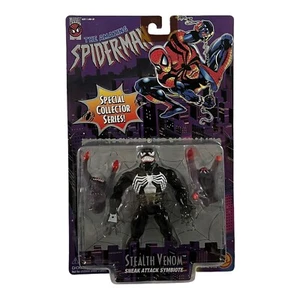 The Amazing Spider-Man Stealth Venom 6 Inch Action Figure 1996 ToyBiz - Picture 1 of 17