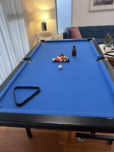 pool table felt With Accessories.  Great Condition
